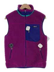 【中古】PATAGONIA ﾊﾟﾀｺﾞﾆｱ ﾌﾘｰｽﾍﾞｽﾄ　CLASSIC RETRO-X  ﾊﾟｰﾌﾟﾙ S 33945819