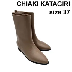 チアキカタギリ CHIAKI KATAGIRI ブーツ ベージュ 37 23.5cm レディース S5Y472のサムネイル
