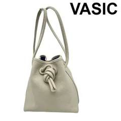 ヴァジック VASIC バケットバッグ ボンド ミニ BOND MINI ベージュ レザー レディース S5Y508