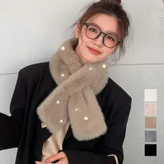 マフラー ティペット フェイクファー (T)