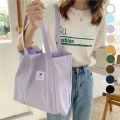 トートバッグ キャンバスバッグ 大容量(T)