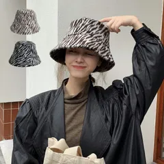 バケットハット レディース ゼブラ柄バケットハット レディース ゼブラ柄(T)