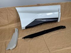 クラウン 220系 新品 モデリスタ フロントスポイラー リップ 白 左