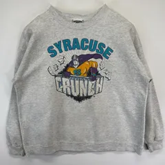 古着 90's/90年代 リー Lee USA製 スウェット 大きいサイズ トレーナー クルーネック プリント 2XL  ホワイト メンズ