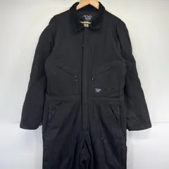 古着 ウォールズ walls 長袖つなぎ ダック 中綿 ワーク 作業着