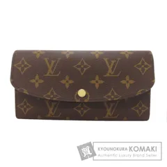 LOUIS VUITTON ルイヴィトン M60697 ポルトフォイユ・エミリー 長財布（小銭入れあり） モノグラムキャンバス レディース [中古]