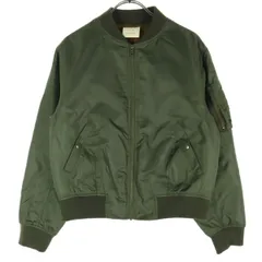 SENSE OF PLACE センスオブプレイス MA-1 ブルゾン Free カーキ レディース 古着