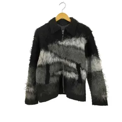 ノーアイディー NO ID. シャギージャカードニットBLZ メンズ ONE SIZE のサムネイル