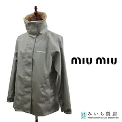 miumiu ミュウミュウ 服 コーデュラブルゾンジャケット サイズ36 ML1093 S000 15RF 24AW H21815のサムネイル
