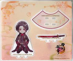 【中古】アクリルスタンド・アクリルパネル 加州清光 跪坐ミニアクリルスタンド 「刀剣乱舞-ONLINE- 十周年 第二弾×animatecafe」