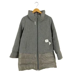 未使用 MERVEILLEUX VENTE 2WAY ウール切替 ダウン コート 3018005692950611_01_6655w.jpeg