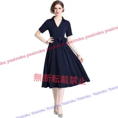 S～3L 小さいサイズ 大きいサイズサイズ 通勤 結婚式 二次会 パーティードレス パーティドレス フォーマルドレス 気品 大人Vネック ウエストリボン付き タック入り ワンピース(T)