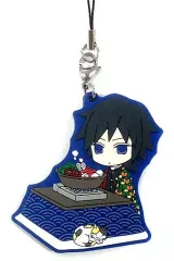 【中古】雑貨 冨岡義勇 「劇場版 鬼滅の刃 無限列車編×ローソン ラバーストラップ(冬あそび)」