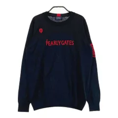 サイズ：1 PEARLY GATES パーリーゲイツ  ニットセーター  ネイビー系 [240101398262] ゴルフウェア レディース ストスト