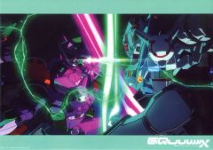 [중고] 클리어 포스터 A3 클리어 포스터 GQuuuuuuX(지쿠악스) & 지프레드(좌우) [이치반 복권 기동전사 Gundam GQuuuuuuX(지크악스) vol.3] H상