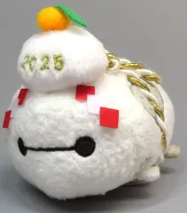 【中古】ぬいぐるみ ベイマックス(NEW YEAR 2025/鏡餅) ぬいぐるみ ミニ(S) 「ディズニー TSUM TSUM -ツムツム-」 ディズニーストア限定