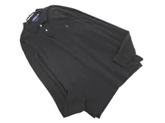 Ralph Lauren ラルフローレン 長袖 ポロシャツ sizeL/黒 ◇■ メンズ