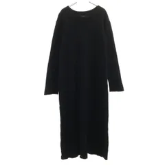 JOURNAL STANDARD ジャーナルスタンダード 長袖 ニット ロングワンピース ブラック レディース 古着