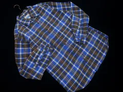 Columbia コロンビア チェック シャツ sizeL/水色ｘグレー ◇■ メンズ