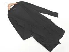 green label relaxing グリーンレーベルリラクシング ユナイテッドアローズ ウール100% ショール カーディガン sizeF/黒 ◇■ レディース