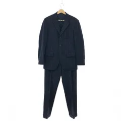 POLO RALPH LAUREN ポロラルフローレン セットアップ  3ボタン/センターベント/裾ダブル/ピンストライプ    ネイビー メンズ / 241019001106