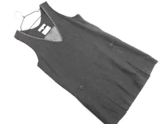 KUMIKYOKU 組曲 ウール混 ジャンパースカート ワンピース size2/グレー ◇■ レディース