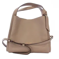 ケイトスペード KATE SPADE 24AW ノット ミディアム クロスボディバッグ トートバッグ ショルダーバッグ 2way レザー グレージュ /BM