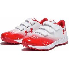 Under Armour トレーニングシューズ レッド/ホワイト - メルカリ
