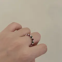 種類1：指定可能（ランダム発送）/10点セット レディースビーズデザイン指輪 (T)