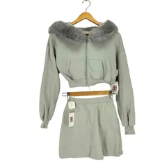 ダーリッチ Darich フードファースウェットセットアップ  レディース  Free-L