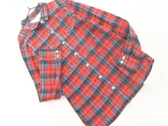 green label relaxing グリーンレーベルリラクシング ユナイテッドアローズ チェック シャツ size40/赤 ◇■ レディース
