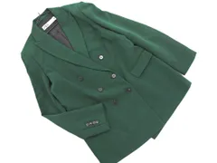 ZARA ザラ ダブル テーラード ジャケット sizeM/緑 ◇■ レディース