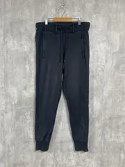 Y-3 ワイスリー プリント ロゴ スウェット パンツ sizeS/紺 ■■ メンズ