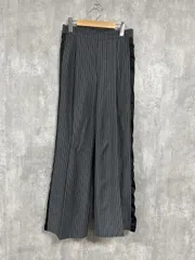 AIC. エーアイシー ストライプ柄 スラックス パンツ sizeM/グレー ■■ メンズ