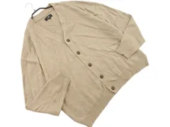 MONO-MART モノマート カーディガン sizeL/茶 ◇■ メンズ