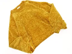 earth music&ecology アースミュージック＆エコロジー モール ニット セーター sizeF/マスタード ◇■ レディース