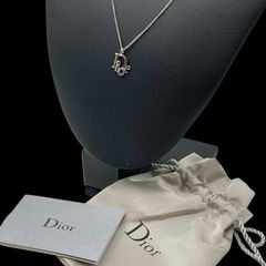 kz/6.26/20=Christian Dior ロゴ ネックレス シルバー - メルカリ