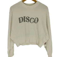 メゾンスペシャル MAISON SPECIAL 22AW Disco Over Sweat ディスコオーバー スウェット ビジュー ストーン付き レディース FREE のサムネイル