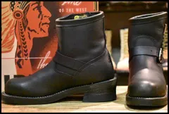 チペワ ショートエンジニアブーツ ブラック UK8 2025年最新】チペワ ショートエンジニアの人気アイテム - メルカリ