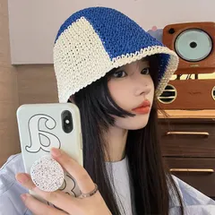 麦わら帽子 バケットハット UVカット 紫外線対策 レディース 韓国 ファッション 雑貨 かわいい おしゃれ 北欧 送料無料 [K] (T)