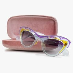 中島美嘉着用 ミュウミュウ コレクション薄手 襟ビジュー ニット 