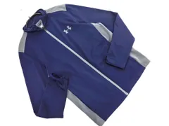 UNDER ARMOUR アンダーアーマー 切替 トラック ジャケット sizeSM/紺 ◇■ メンズ