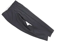 新品 iCB アイシービー センタープレス加工 テーパード パンツ size6/黒 ■■ レディース