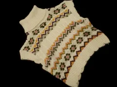 ZARA ザラ タートルネック ニット ベスト sizeL/オフホワイト ◇■ レディース