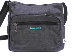 le coq sportif ルコックスポルティフ 刺繍 ショルダー バッグ グレー ■■ レディース