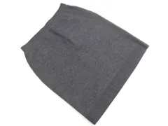 Spick & Span スピック＆スパン ウール混 ニット スカート グレー ◇■ レディース