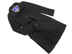 BURBERRY バーバリー BLUE LABEL ブルーレーベル アンゴラ混 コート size38/黒 ◇■◎レディース