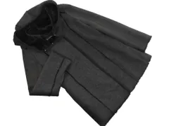 COMME CA ISM コムサイズム 裏起毛 ストライプ フード コート size9/グレー ◇■ レディース