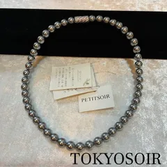 東京ソワール　PETITSOIR　ペティットソワール　貝パール　マグネット止め　ネックレス　人工真珠　冠婚葬祭　学校行事用