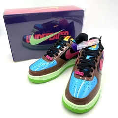 【中古美品】NIKE ナイキ × UNDEFEATED アンディフィーテッド AIR FORCE 1 LOW SP DV5255-200 エアフォース 1 ロー SP コラボ スニーカー シューズ 靴 【160-251219-ay-06-izu】